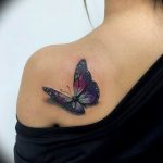 butterfly tattoo photo 04.02.2019 №129 - tattoo idea with a butterfly - tattoovalue.net