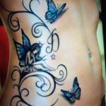butterfly tattoo photo 04.02.2019 №132 - tattoo idea with a butterfly - tattoovalue.net