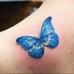 butterfly tattoo photo 04.02.2019 №139 - tattoo idea with a butterfly - tattoovalue.net