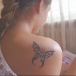 butterfly tattoo photo 04.02.2019 №140 - tattoo idea with a butterfly - tattoovalue.net