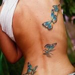 butterfly tattoo photo 04.02.2019 №141 - tattoo idea with a butterfly - tattoovalue.net