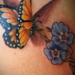 butterfly tattoo photo 04.02.2019 №150 - tattoo idea with a butterfly - tattoovalue.net