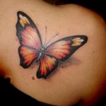 butterfly tattoo photo 04.02.2019 №152 - tattoo idea with a butterfly - tattoovalue.net