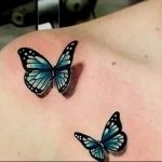 butterfly tattoo photo 04.02.2019 №165 - tattoo idea with a butterfly - tattoovalue.net