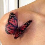 butterfly tattoo photo 04.02.2019 №166 - tattoo idea with a butterfly - tattoovalue.net