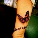 butterfly tattoo photo 04.02.2019 №175 - tattoo idea with a butterfly - tattoovalue.net