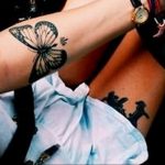 butterfly tattoo photo 04.02.2019 №176 - tattoo idea with a butterfly - tattoovalue.net