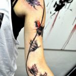 butterfly tattoo photo 04.02.2019 №179 - tattoo idea with a butterfly - tattoovalue.net