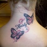 butterfly tattoo photo 04.02.2019 №182 - tattoo idea with a butterfly - tattoovalue.net
