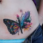 butterfly tattoo photo 04.02.2019 №184 - tattoo idea with a butterfly - tattoovalue.net