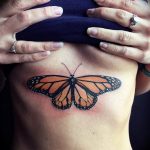butterfly tattoo photo 04.02.2019 №188 - tattoo idea with a butterfly - tattoovalue.net