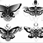 butterfly tattoo photo 04.02.2019 №194 - tattoo idea with a butterfly - tattoovalue.net