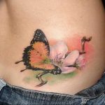 butterfly tattoo photo 04.02.2019 №199 - tattoo idea with a butterfly - tattoovalue.net