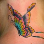 butterfly tattoo photo 04.02.2019 №201 - tattoo idea with a butterfly - tattoovalue.net