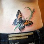 butterfly tattoo photo 04.02.2019 №202 - tattoo idea with a butterfly - tattoovalue.net