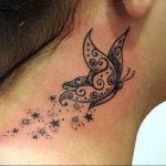 butterfly tattoo photo 04.02.2019 №204 - tattoo idea with a butterfly - tattoovalue.net