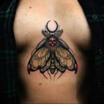 butterfly tattoo photo 04.02.2019 №205 - tattoo idea with a butterfly - tattoovalue.net