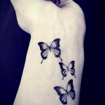 butterfly tattoo photo 04.02.2019 №212 - tattoo idea with a butterfly - tattoovalue.net