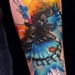 butterfly tattoo photo 04.02.2019 №214 - tattoo idea with a butterfly - tattoovalue.net