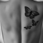 butterfly tattoo photo 04.02.2019 №226 - tattoo idea with a butterfly - tattoovalue.net