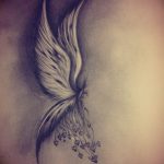 butterfly tattoo photo 04.02.2019 №228 - tattoo idea with a butterfly - tattoovalue.net