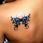 butterfly tattoo photo 04.02.2019 №229 - tattoo idea with a butterfly - tattoovalue.net