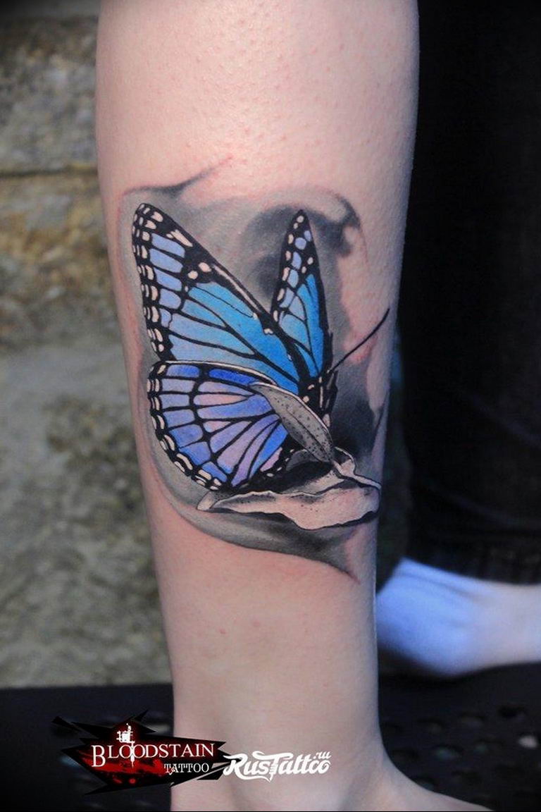 butterfly tattoo photo 04.02.2019 №235 - tattoo idea with a butterfly - tattoovalue.net
