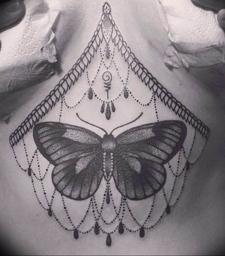 butterfly tattoo photo 04.02.2019 №240 - tattoo idea with a butterfly - tattoovalue.net