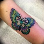 butterfly tattoo photo 04.02.2019 №241 - tattoo idea with a butterfly - tattoovalue.net