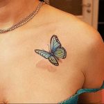 butterfly tattoo photo 04.02.2019 №246 - tattoo idea with a butterfly - tattoovalue.net