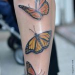 butterfly tattoo photo 04.02.2019 №249 - tattoo idea with a butterfly - tattoovalue.net