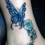 butterfly tattoo photo 04.02.2019 №259 - tattoo idea with a butterfly - tattoovalue.net