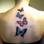 butterfly tattoo photo 04.02.2019 №266 - tattoo idea with a butterfly - tattoovalue.net