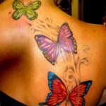 butterfly tattoo photo 04.02.2019 №267 - tattoo idea with a butterfly - tattoovalue.net