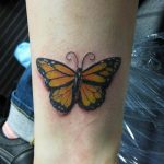 butterfly tattoo photo 04.02.2019 №273 - tattoo idea with a butterfly - tattoovalue.net