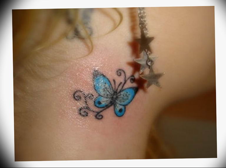 butterfly tattoo photo 04.02.2019 №275 - tattoo idea with a butterfly - tattoovalue.net