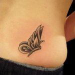 butterfly tattoo photo 04.02.2019 №276 - tattoo idea with a butterfly - tattoovalue.net