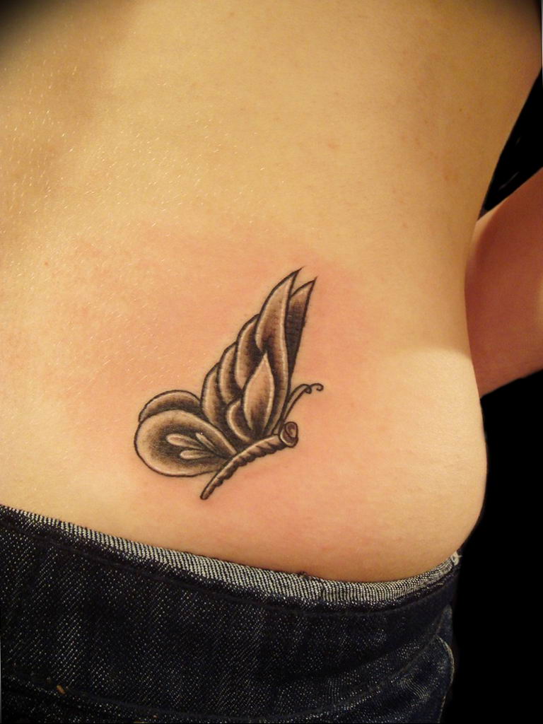butterfly tattoo photo 04.02.2019 №276 - tattoo idea with a butterfly - tattoovalue.net