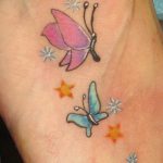 butterfly tattoo photo 04.02.2019 №277 - tattoo idea with a butterfly - tattoovalue.net