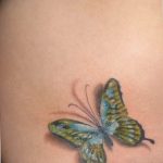 butterfly tattoo photo 04.02.2019 №279 - tattoo idea with a butterfly - tattoovalue.net