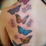 butterfly tattoo photo 04.02.2019 №281 - tattoo idea with a butterfly - tattoovalue.net