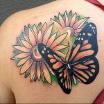 butterfly tattoo photo 04.02.2019 №292 - tattoo idea with a butterfly - tattoovalue.net
