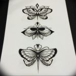 butterfly tattoo photo 04.02.2019 №293 - tattoo idea with a butterfly - tattoovalue.net
