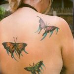 butterfly tattoo photo 04.02.2019 №298 - tattoo idea with a butterfly - tattoovalue.net