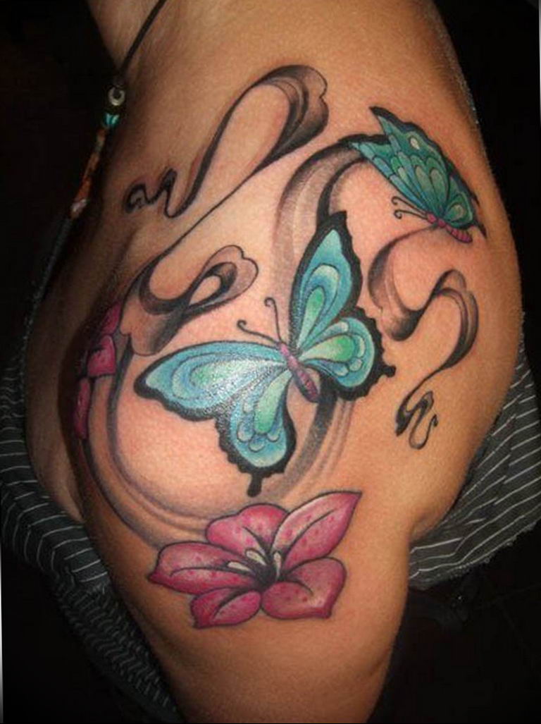 butterfly tattoo photo 04.02.2019 №300 - tattoo idea with a butterfly - tattoovalue.net