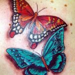 butterfly tattoo photo 04.02.2019 №306 - tattoo idea with a butterfly - tattoovalue.net