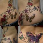 butterfly tattoo photo 04.02.2019 №309 - tattoo idea with a butterfly - tattoovalue.net