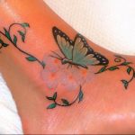 butterfly tattoo photo 04.02.2019 №311 - tattoo idea with a butterfly - tattoovalue.net