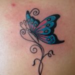 butterfly tattoo photo 04.02.2019 №312 - tattoo idea with a butterfly - tattoovalue.net