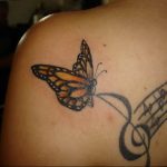 butterfly tattoo photo 04.02.2019 №316 - tattoo idea with a butterfly - tattoovalue.net